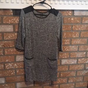 Francesca’s Heathered Knit Dress